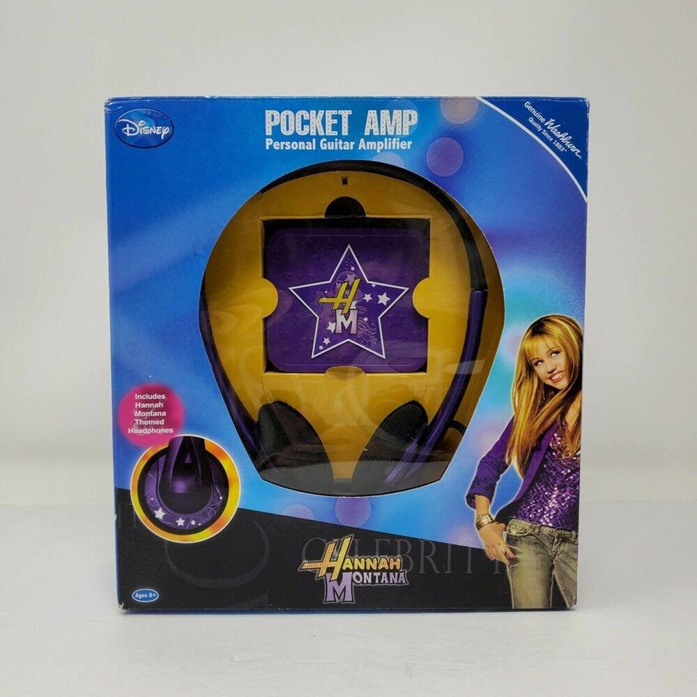 Disney’s Hannah Montana Electric Pocket Amp by Washburn. Original box